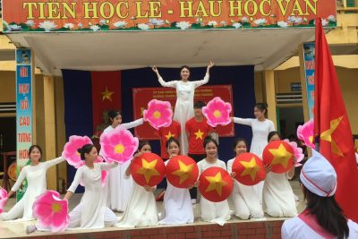 TRƯỜNG THCS XUÂN PHƯƠNG TỔ CHỨC LỄ KHAI GIẢNG NĂM HỌC 2023 – 2024