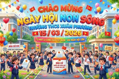 Cùng hướng tới “NGÀY HỘI NON SÔNG” 15/3/2026, trường THCS Xuân Phương tích cực tham gia lao động, vệ sinh trường lớp, các khu công cộng và chăm sóc Nghĩa trang Liệt sĩ