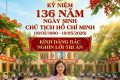 NHIỆT LIỆT CHÀO MỪNG 136 NĂM NGÀY SINH CHỦ TỊCH HỒ CHÍ MINH VĨ ĐẠI (19/05/1890-19/05/2026)!